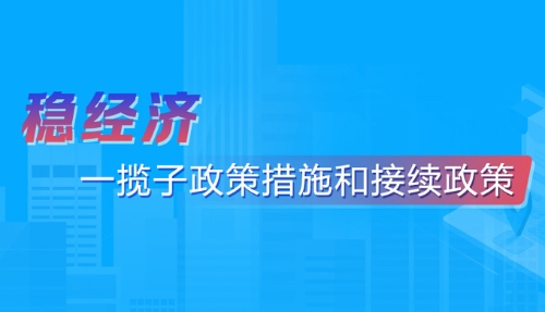 穩(wěn)經(jīng)濟(jì)一攬子政策措施和接續(xù)政策